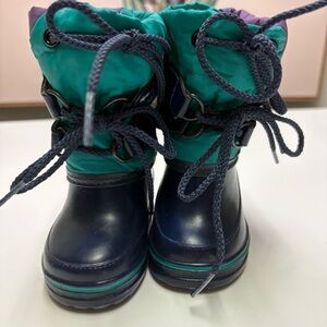 Vintage Baby Size 3 Early Walker Winter Boots Made in Canada Like New Snow Rain
